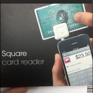 New in box, never opened. Square Card Reader. white color.